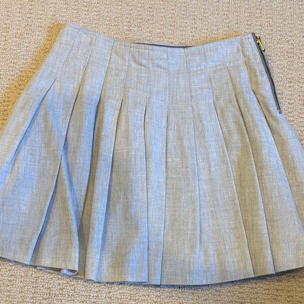 Crewcuts Light Gray A-Line Skirt